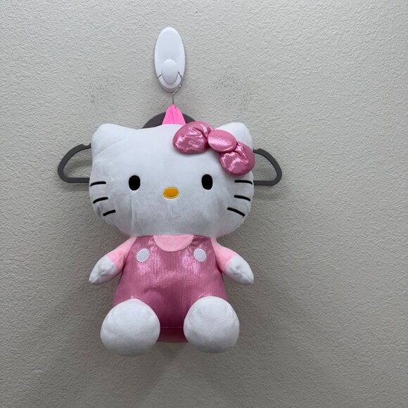 Sanrio Hello Kitty Pink Bow Plush Backpack - Picture 1 of 7